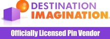 Officially Licensed Destination Imagination Pins