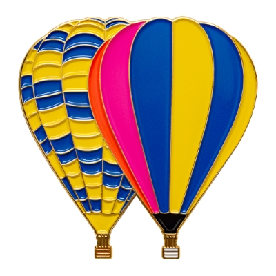 Custom balloon pins