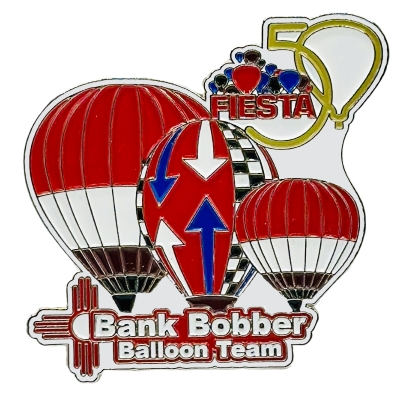 Custom enamel balloon pin