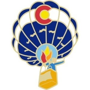 Custom balloon pin