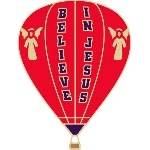 Custom balloon pins