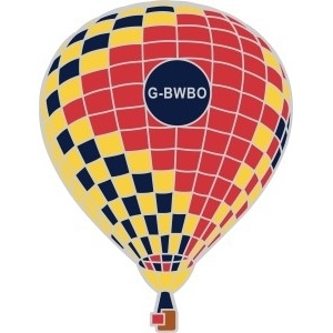 Balloon trading pins