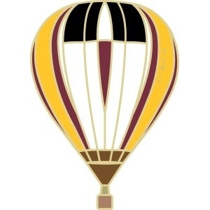 Custom enamel balloon pin