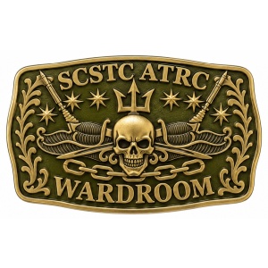 Custom belt buckle