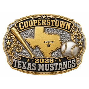 Custom belt buckle