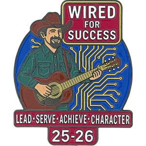 Junior Beta Club trading pins