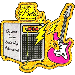 Beta Club trading pins