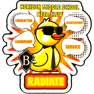 Custom Beta Club trading pins