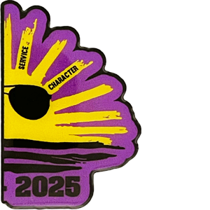 Custom Beta Club pins