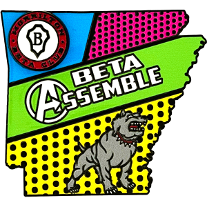 Beta Club trading pins Beta Club trading pins