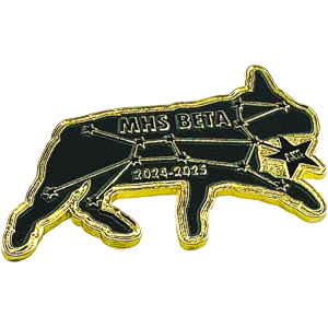 Custom Beta Club pins Custom Beta Club pins
