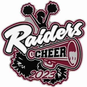 Cheer squad trading pin
