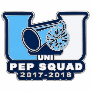 Cheer squad pins