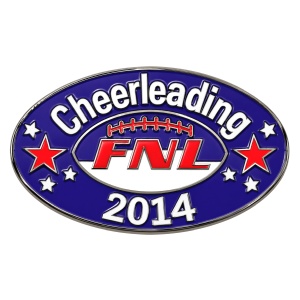 Custom cheer pin