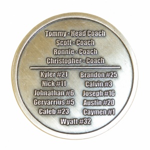 Custom challenge coins