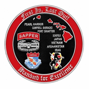 Bulk custom challenge coins