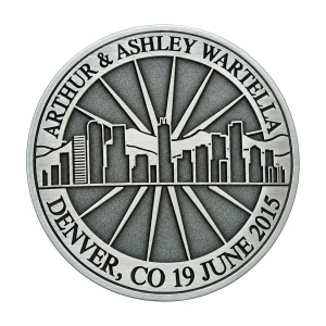 Custom enamel coins