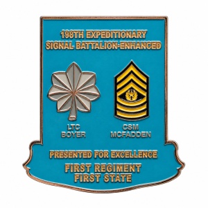 Custom enamel coin