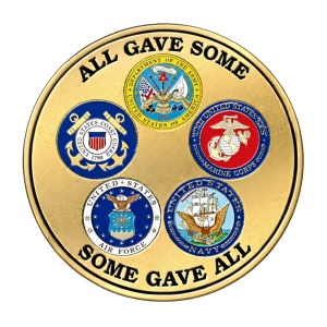 Custom military coins