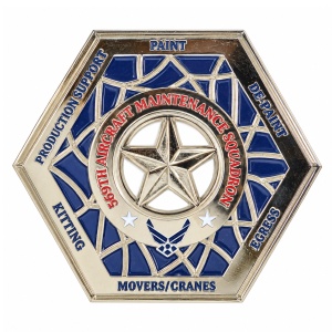 Custom unit challenge coins