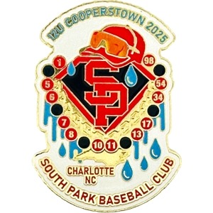 custom baseball pin rizzy cooperstown drip