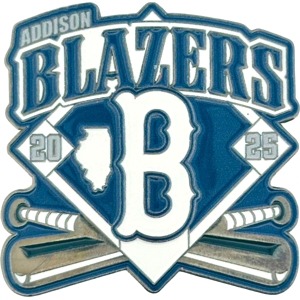 custom baseball pin main pin