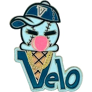 custom baseball pin velo