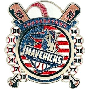 custom baseball pin with spinner