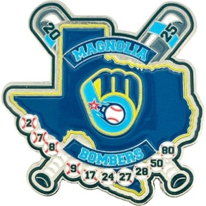 custom baseball pin for trading