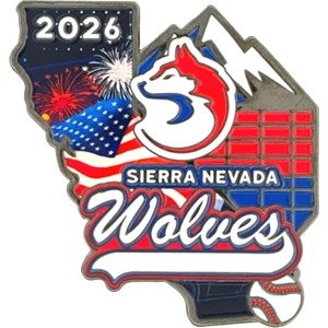 custom baseball pin UV print (variant using same mold)