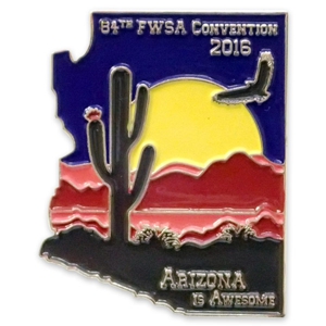 Ski club pin