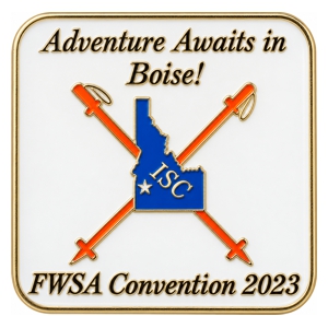 Ski club pin