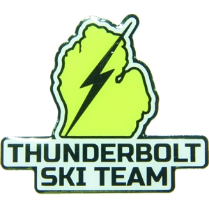 Custom skiing pins