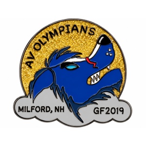 Destination Imagination pins from a licensed vendor