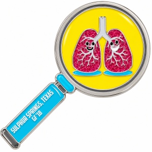 Custom Destination Imagination team pins