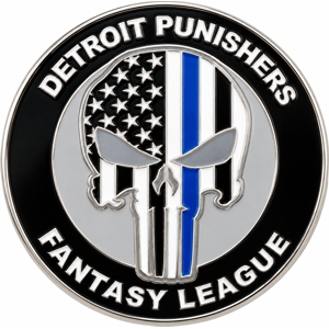 Custom football team trading pin