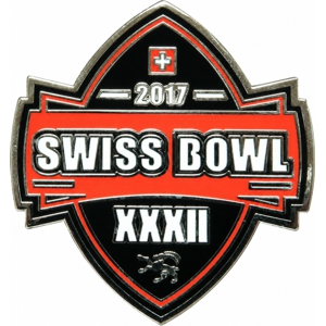 Custom football team trading pins