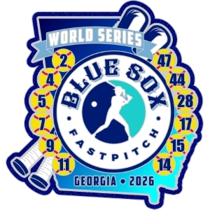 Custom Jennie Finch World Series pins