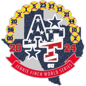 Jennie Finch World Series pins