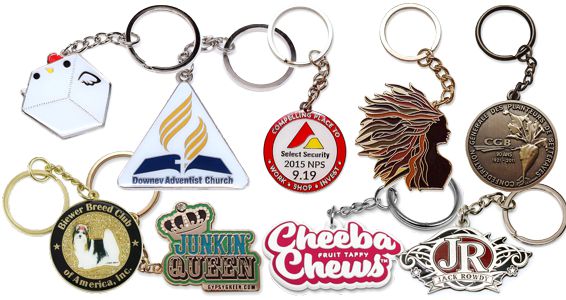 custom keychain types