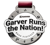 Custom marathon medals