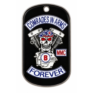 Motorcycle chapter pin