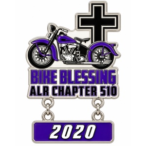 Motorcycle club pin