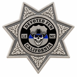 Motorcycle club pin