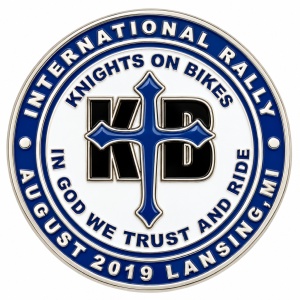 Motorcycle club pins