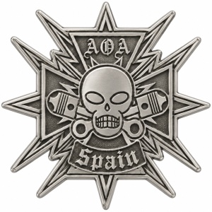 Motorcycle rank pin