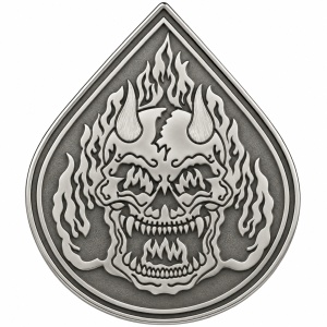 Motorcycle rank pin