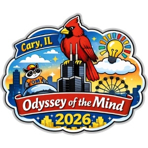 Odyssey of the Mind pins