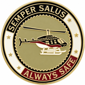 Custom safety award pins