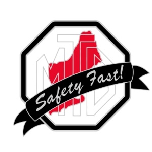 Job site safety pins